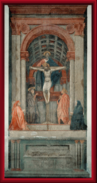 The Holy Trinity by Masaccio